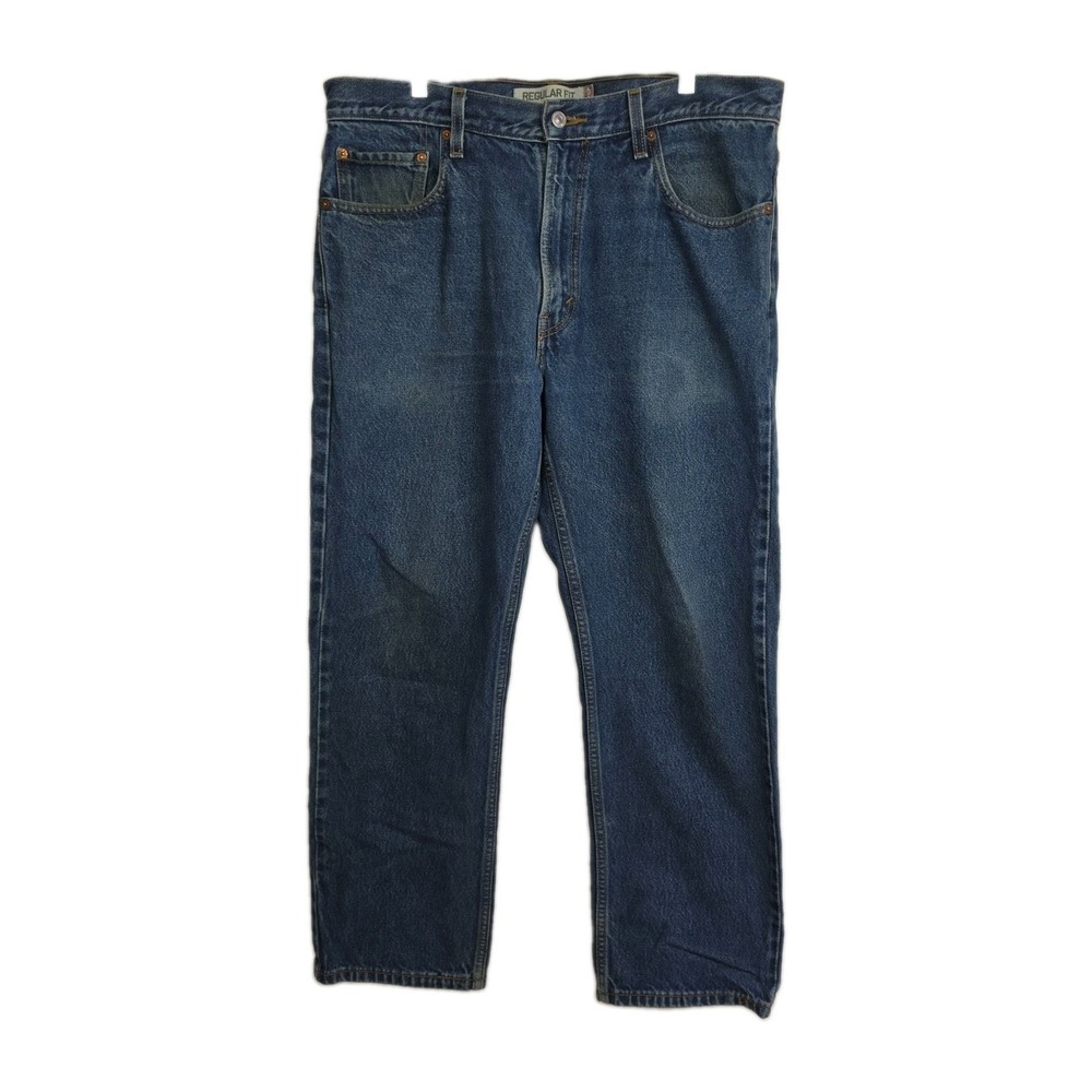 Levi's 505 Regular Fit Jeans Men's 36x30 Blue Straight Leg